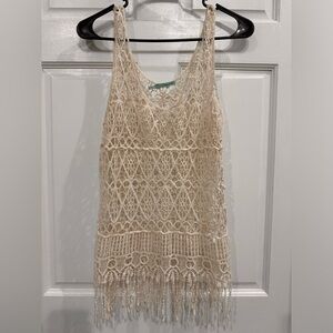 Boho coverup top by Maurice’s- 100% cotton!